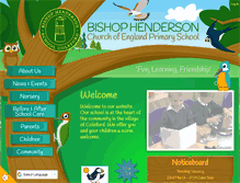 Tablet Screenshot of bishophenderson.co.uk